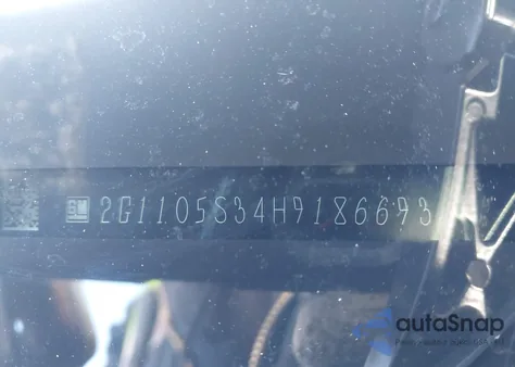 2017 Chevrolet Impala 1Lt from USA, damaged, VIN 2G1105S34H9186693